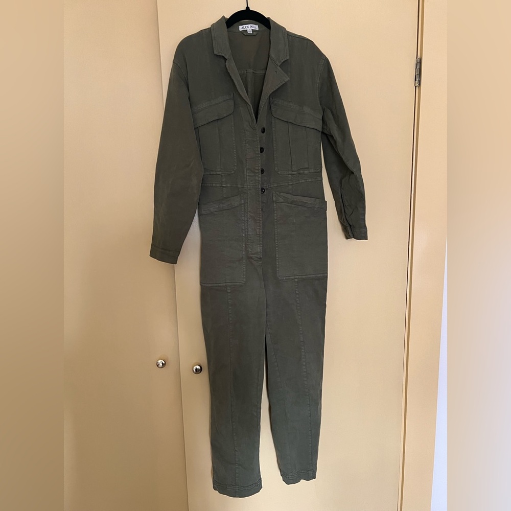 Olive Green Women's Jumpsuit